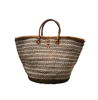 Life s Path Handmade Sisal Market Tote Basket