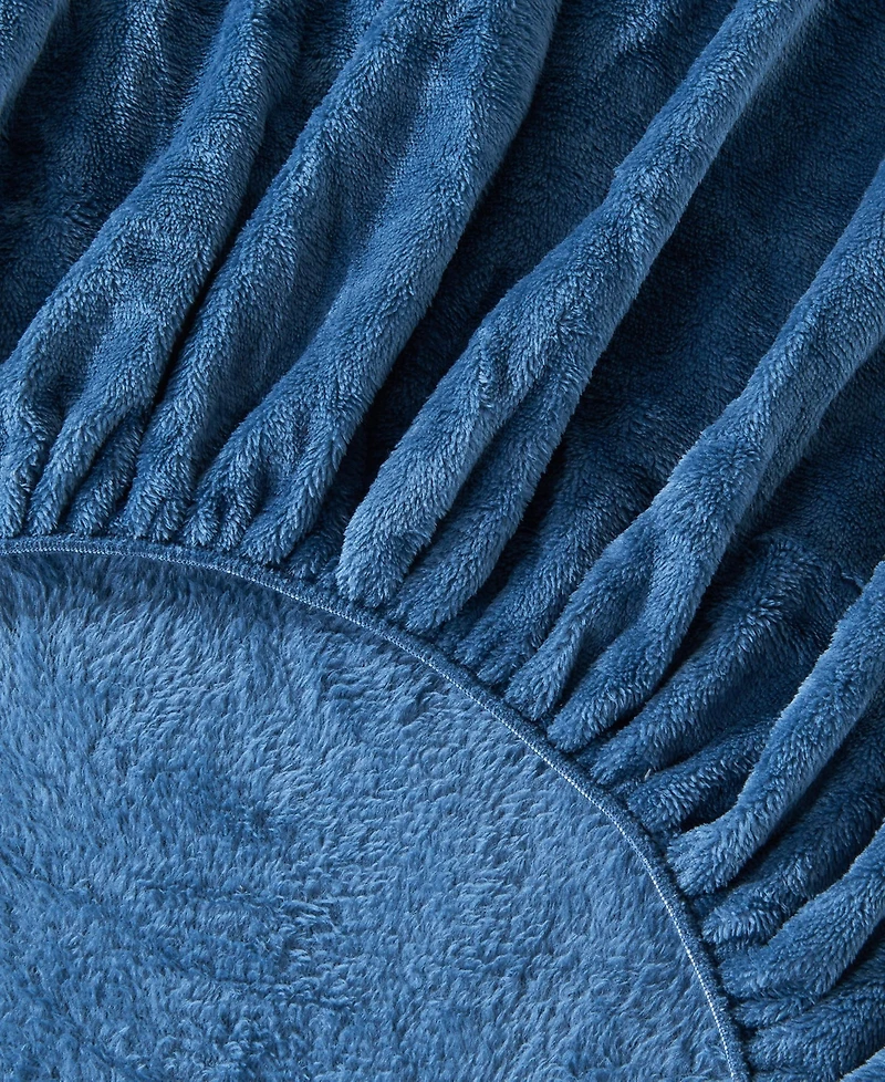 Linery & Co. Soft & Plush Velvet Single Fitted Sheet