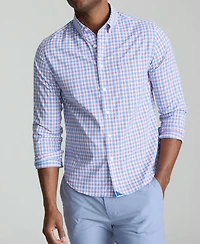 UNTUCKit Men's Regular Fit Wrinkle-Free Performance Darrow Button Up Shirt