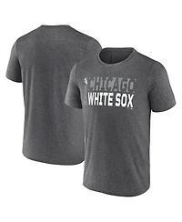 Fanatics Men's Heather Charcoal Chicago White Sox Fundamentals Shoot for the Sky T-Shirt