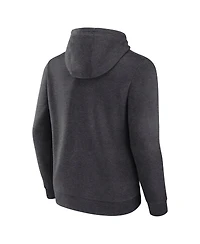 Fanatics Men's Heather Charcoal Dallas Stars Secondary Logo Pullover Hoodie