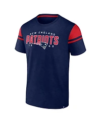 Fanatics Men's Navy New England Patriots Old School Play Slub T-Shirt