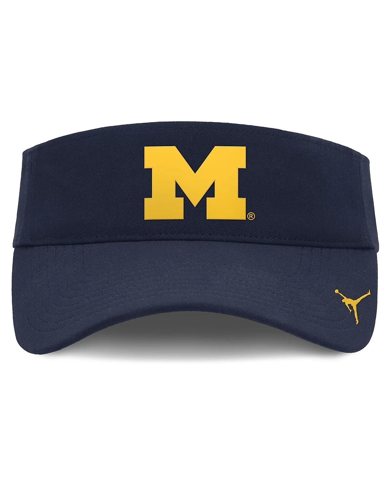 Jordan Men's Maize Michigan Wolverines Ace Performance Adjustable Visor Hat