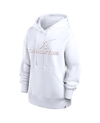 Nike Women's White Alabama Crimson Tide Phoenix Pullover Hoodie