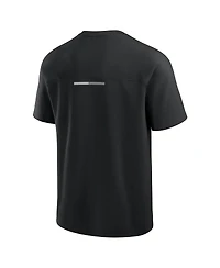 Fanatics Men's Black Chicago Bulls Flex Tri-Blend T-Shirt