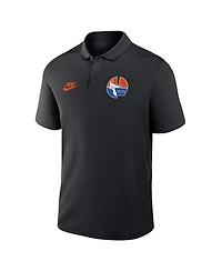 Nike Men's Black Florida Gators Primetime Victory Legacy Vault Logo Performance Polo Shirt