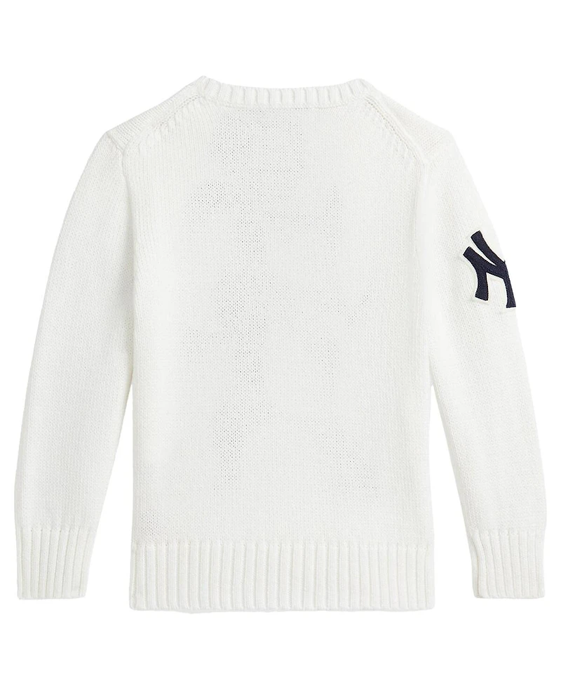 Polo Ralph Lauren Toddler and Little Boys Yankees Bear Sweater