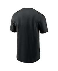 Nike Men's Black Jacksonville Jaguars vs. Chicago Bears International Games London 2024 T-Shirt