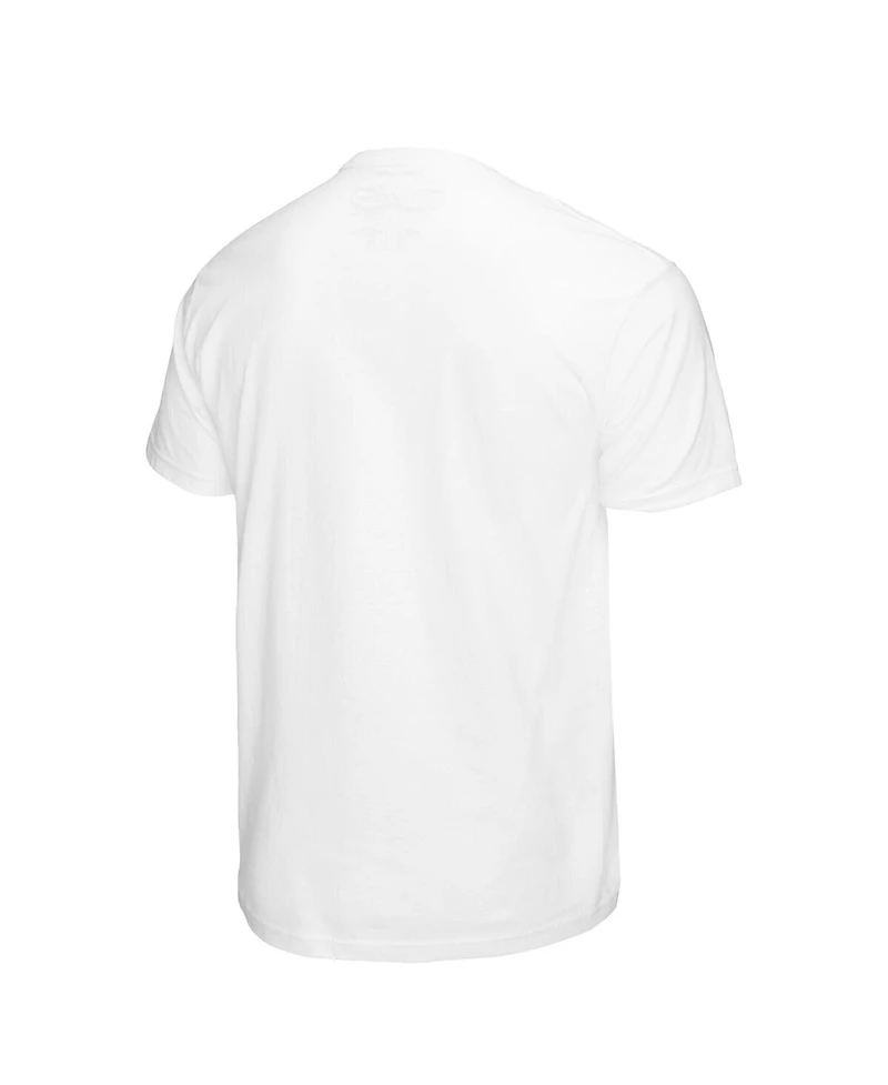 Mitchell & Ness Men's Shawn Kemp White Seattle Supersonics Slam Gradient T-Shirt