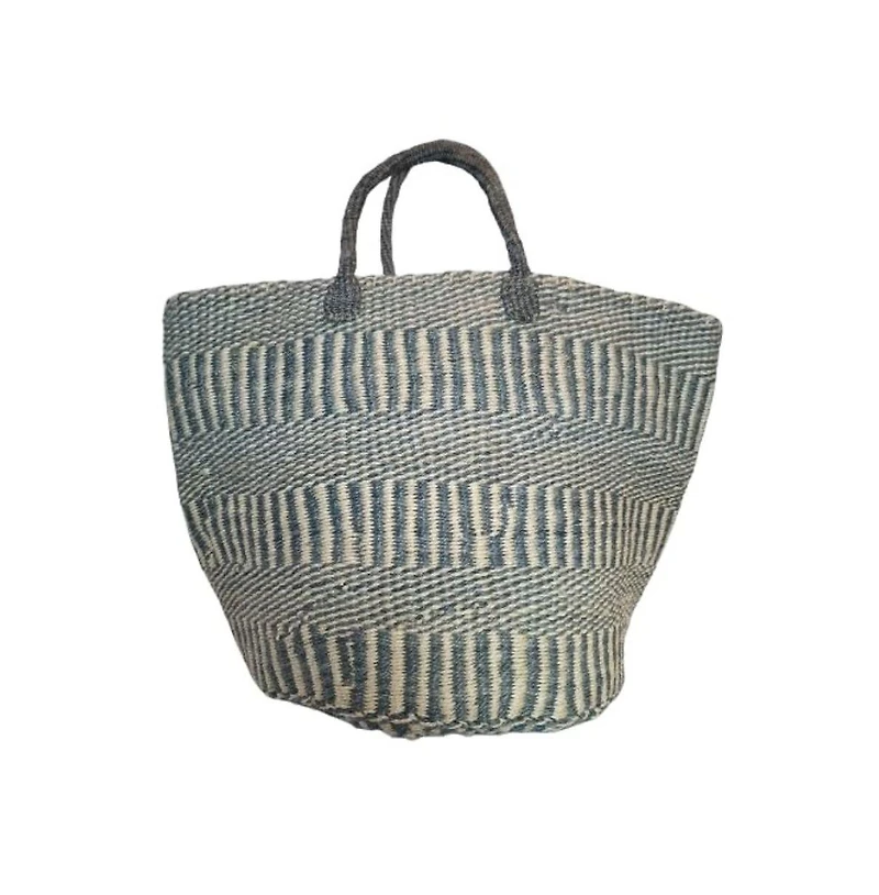Calm Handmade Sisal African Tote Basket Bag