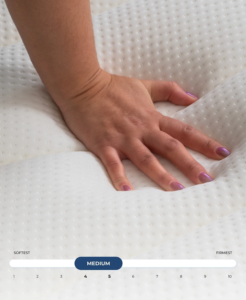 Brooklyn Bedding Select 14" Gel Memory Foam Hybrid Cushion Firm Tight Top Mattress in a Box