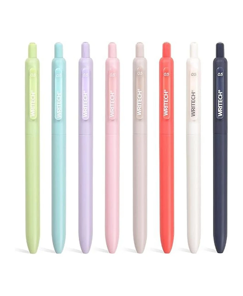 Writech Multicolor Gel Pens 8CT