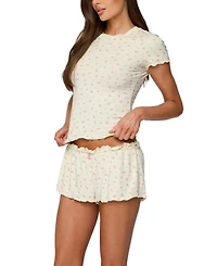 Edikted Women's Florence Floral T Shirt