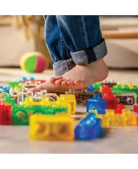 Goliath Jelly Blox Stash 'N Stack Blocks in 2-in-1 Storage Set