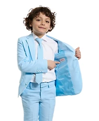 OppoSuits Toddler and Little Boys 3-Piece Cool Solid Suit Set