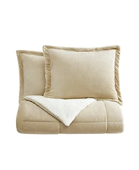 Cannon Carved Softness 3-Pc. Comforter Set, Full/Queen