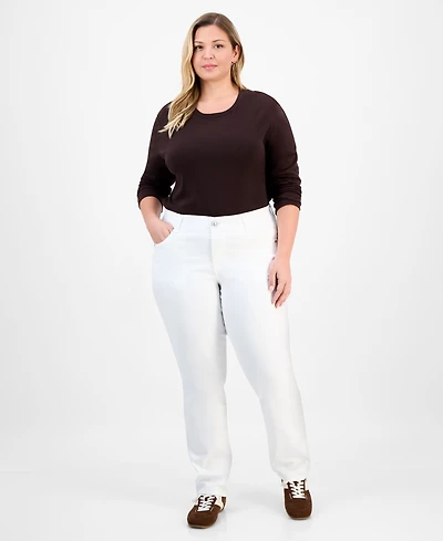 Democracy Trendy Plus ABsolution Straight-Leg Jeans
