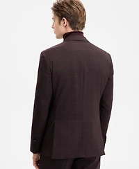 Hugo by Boss Men's Modern-Fit Plaid Suit Jacket
