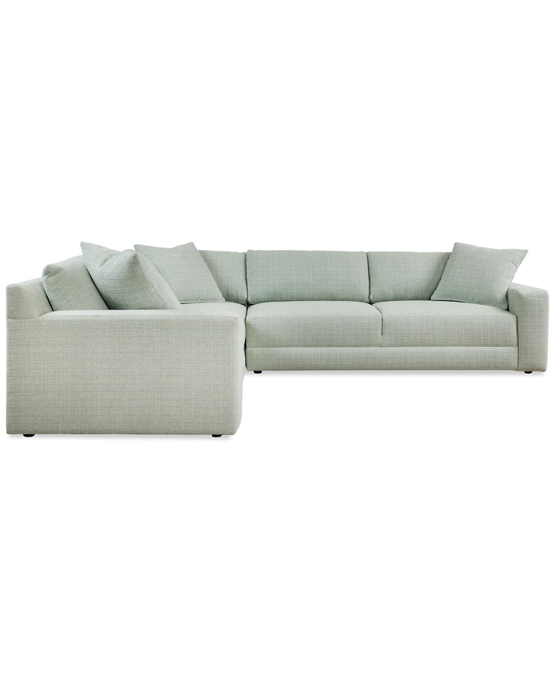 Mayela 3-Pc. Fabric L Sectional, Exclusively at Macy's