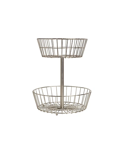 Mikasa Gourmet Basics Geneva 2-Tier Basket