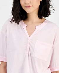 Hippie Rose Juniors' Henley Top