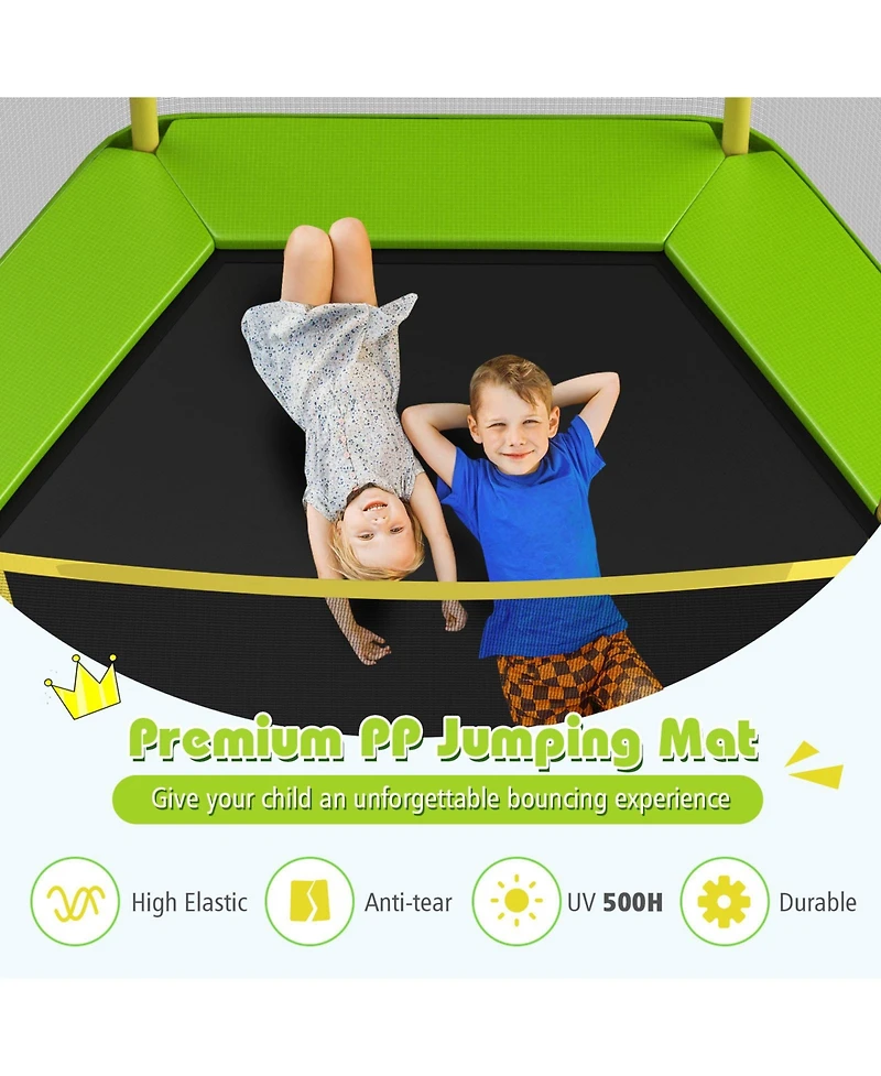 7 Feet Kids Recreational Bounce Jumper Trampoline