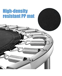 38 Inch Mini Folding Trampoline Portable Recreational Fitness Rebounder