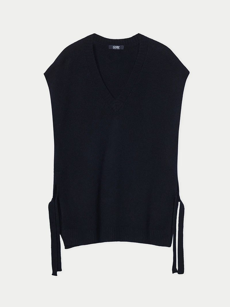 Gobi Cashmere Maternity V-neck Top