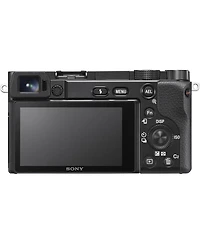 Sony Alpha a6100 Mirrorless Camera with 16-50mm f/3.5-5.6 Lens, Bundle with 64GB Sdxc Memory Card and Shoulder Bag