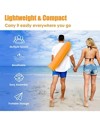 3-4 Person Easy Pop Up Beach Tent Upf 50+ Portable Sun Shelter