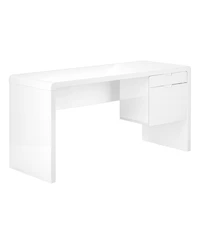 Home Office Computer Desk with Two Drawers for Extra Organization