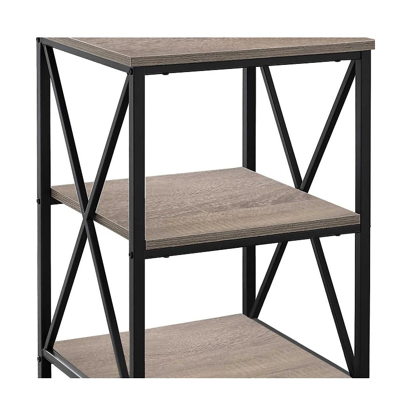Minimalist Rectangular Metal Console or Side Table