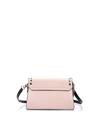 Pre-Owned Givenchy Small GV3 Flap Bag Grommet Embellished Leather