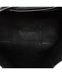 Pre-Owned Versace Medium Virtus Open Shopping Tote Leather