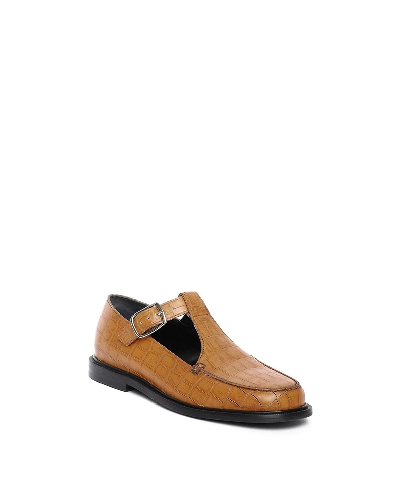 Maguire Shoes Gala Flat Leather Mary Jane