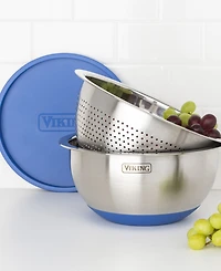 9 Piece Stainless Steel Mixing Bowl Set