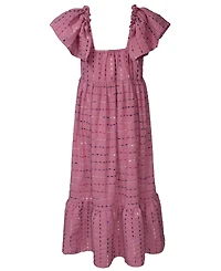 Bonnie Jean Big Girls Slub Midi Dress