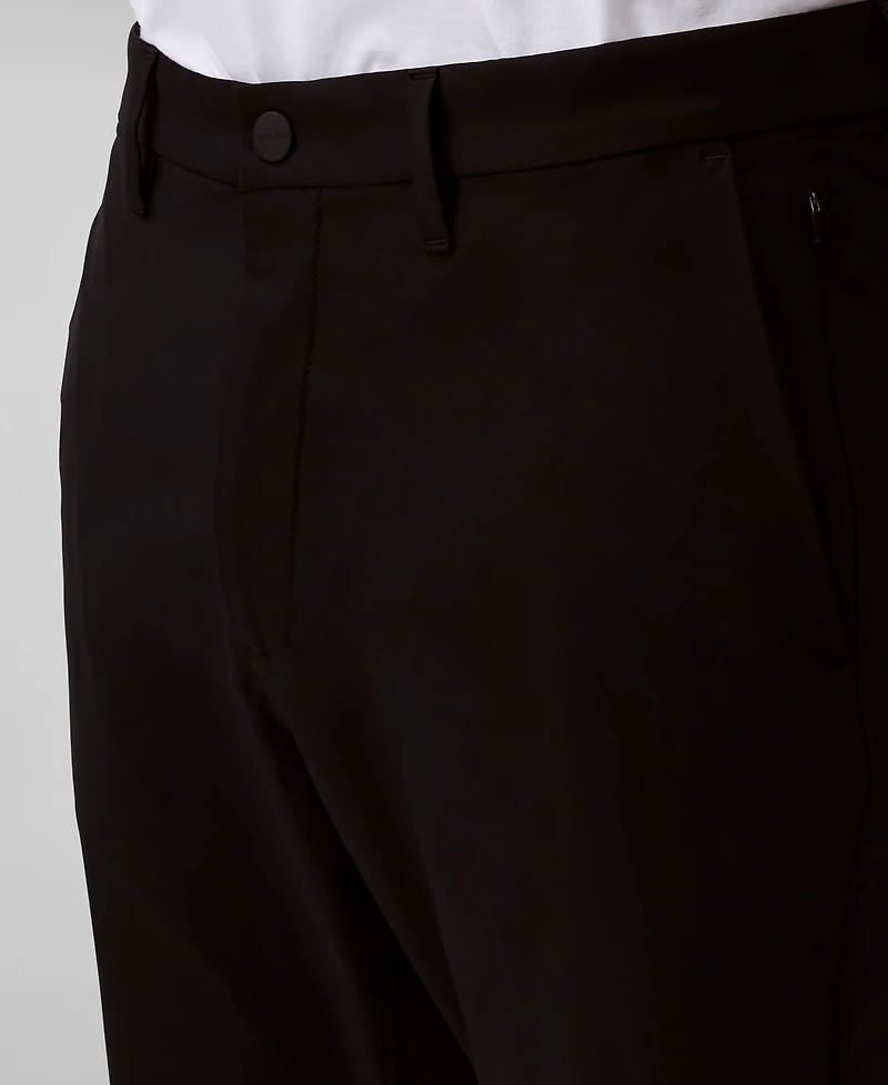 Calvin Klein Men's Slim-Fit Stretch Wrinkle-Resistant Tech Pants