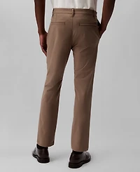 Calvin Klein Men's Slim-Fit Stretch Wrinkle-Resistant Tech Pants
