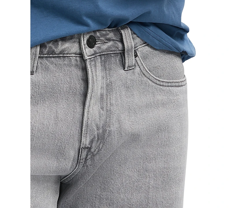 Men's Straight Driven Relaxed Fit Gray Jeans