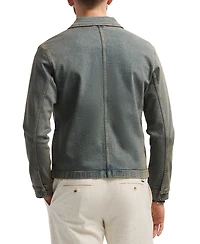 Men's Jett Zip-Front Denim Jacket