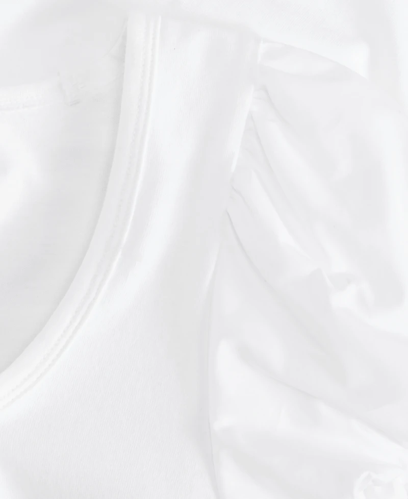 On 34th Women's Balloon-Sleeve Scoop-Neck T-Shirt, Exclusively at Macy's