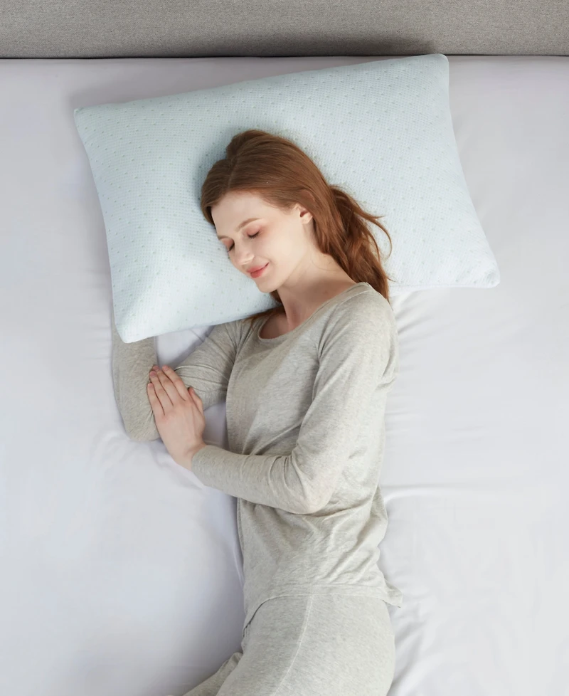 Madison Park Rayon from Bamboo Shredded Memory Foam Pillow