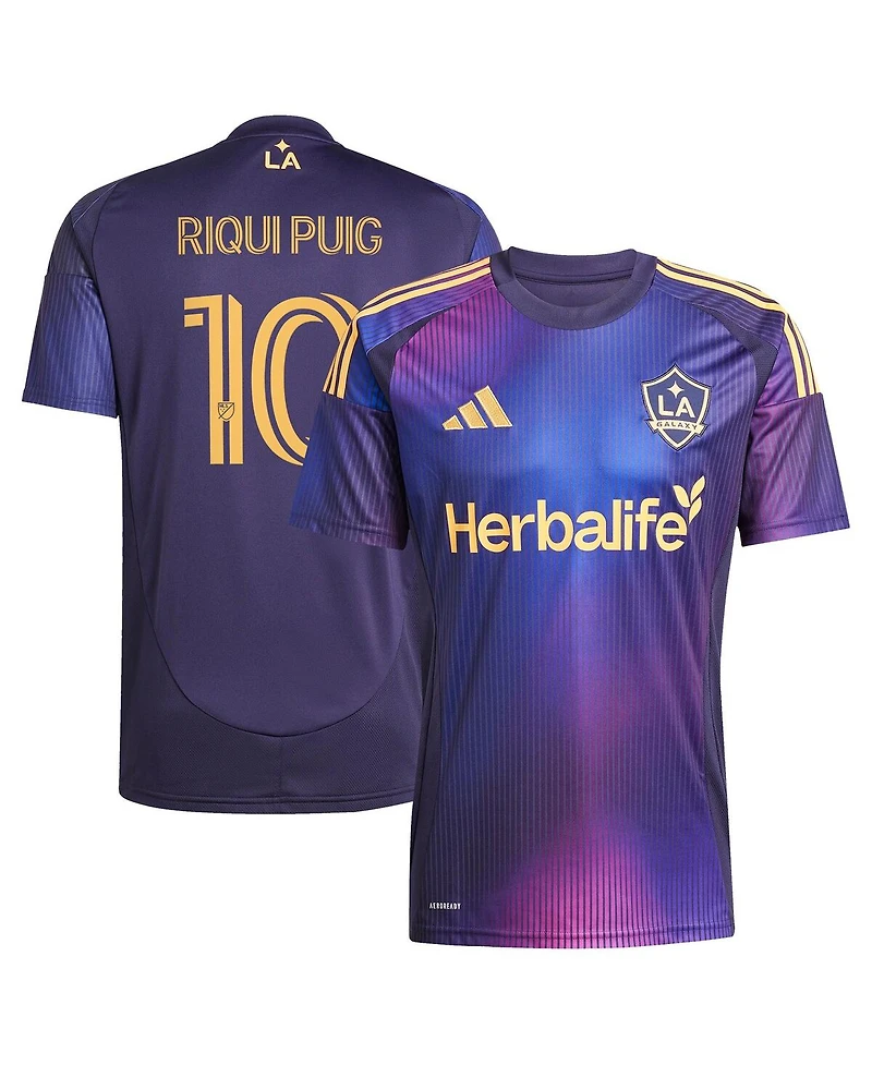 Adidas Men's Riqui Puig Navy La Galaxy 2025 Rizon Replica Player Jersey