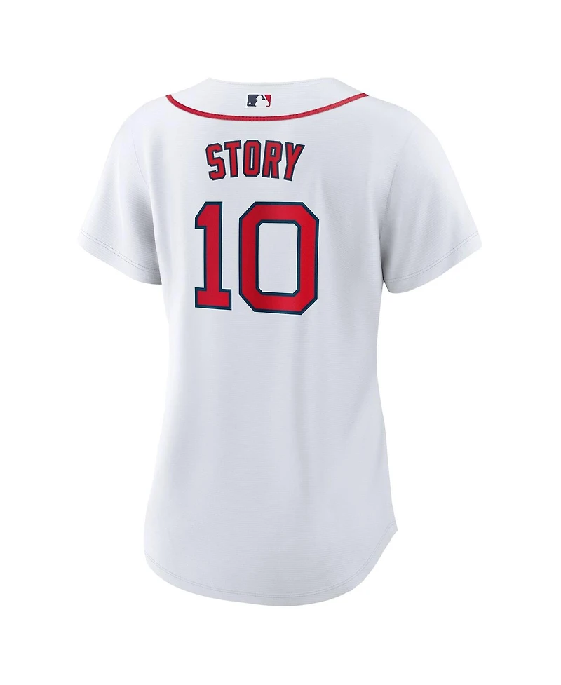Nike Women's Trevor Story White Boston Red Sox Home Replica Jersey