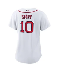 Nike Women's Trevor Story White Boston Red Sox Home Replica Jersey
