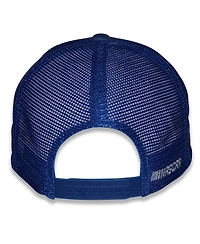 Checkered Flag Sports Men's and Women's Blue Kyle Larson HendrickCars.com Flame Trucker Adjustable Hat