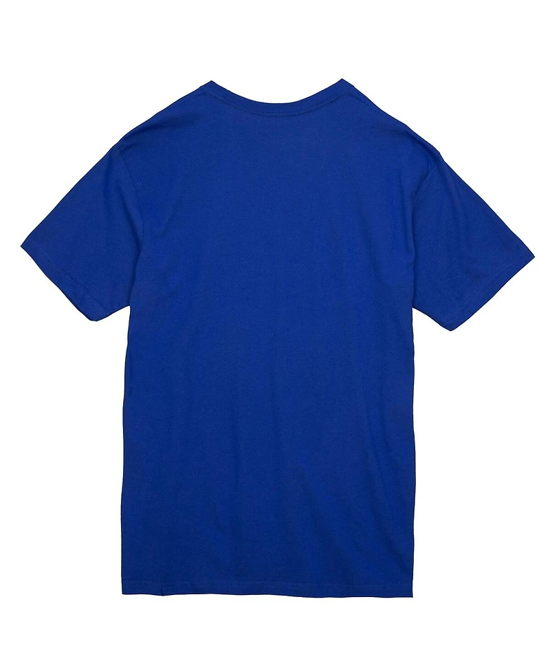 Mitchell & Ness Men's Royal Los Angeles Dodgers Arched Logo Slub T-Shirt