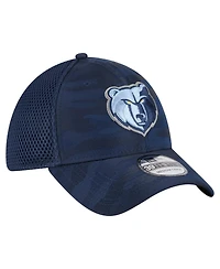 New Era Men's Navy Memphis Grizzlies Subtle Camo 39THIRTY Flex Hat