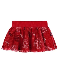 Outerstuff Newborn 3-Piece White/Red Los Angeles Angels Sweet Catcher Bodysuit, Headband and Skirt Set